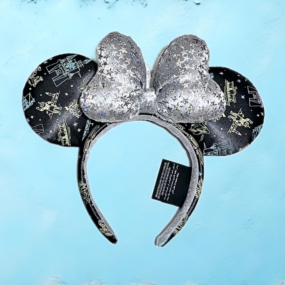 🆕️Disneyland Resort Minnie Mouse Disney100 Ears Headband For Adults